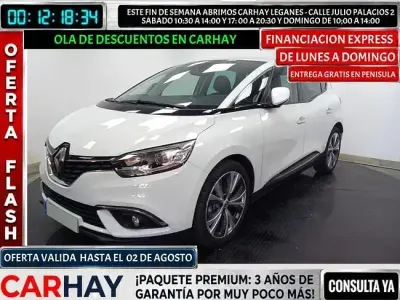 Usado Renault Scénic IV Intens 110 CV (80 kW) 2018 Blanco Monovolumen