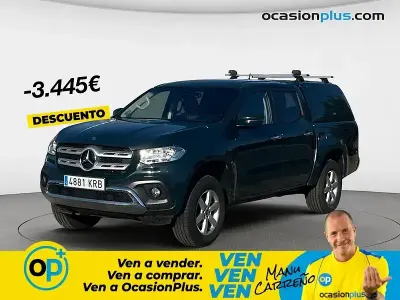 Usado Mercedes X250 190 CV (139 kW) 2018 Verde Pickup/Camioneta