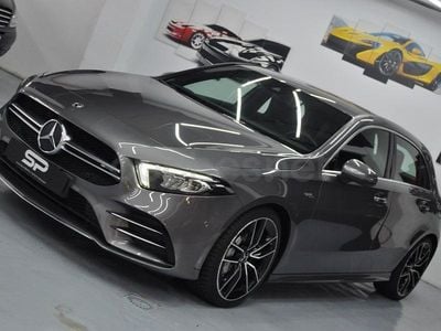 Usado Mercedes A35 AMG 306 CV (225 kW) 2019 Gris / plata Berlina