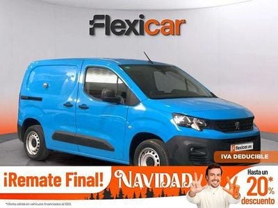 Azul Usado 2019 Peugeot Partner Premium Monovolumen | 9880 € (Precio justo)