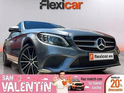 Usado Mercedes C220 194 CV (142 kW) 2018 Gris Berlina