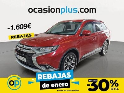 Rojo Usado 2018 Mitsubishi Outlander Motion SUV | 17.700 € (Precio justo)