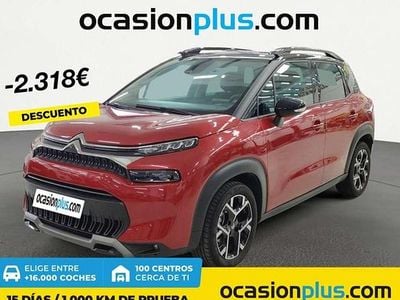 Rojo Usado 2024 Citroën C3 Aircross PureTech SUV | 12.900 € (Buen precio)