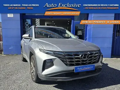 Usado Hyundai Tucson 230 CV (169 kW) 2021 Gris / plata SUV