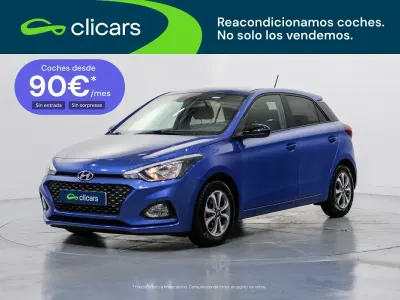 Usado Hyundai i20 100 CV (73 kW) 2020 Azul Utilitario