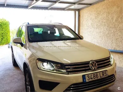 Usado VW Touareg 262 CV (192 kW) 2016 Blanco SUV