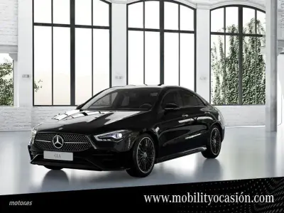 Usado Mercedes CLA220 190 CV (139 kW) 2025 Negro Berlina