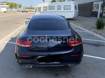 Usado Mercedes C250 204 CV (150 kW) 2016 Azul Coupe