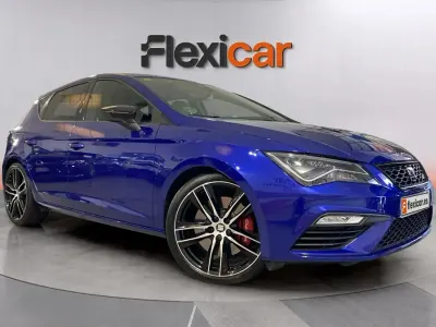 Usado Seat Leon CUPRA 300 CV (220 kW) 2018 Azul Berlina