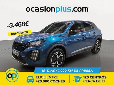 Usado Peugeot 2008 Allure 100 CV (73 kW) 2025 Azul SUV