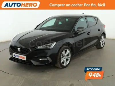 Usado Seat Leon FR 150 CV (110 kW) 2024 Negro Berlina