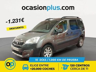 Usado Peugeot Partner 100 CV (73 kW) 2018 Gris