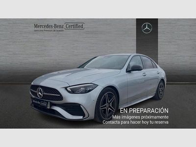 Usado Mercedes C200 AMG line 163 CV (119 kW) 2024 Plata hightech (metalizado) Berlina