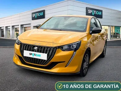 Usado Peugeot 208 Active 75 CV (55 kW) 2022 Amarillo Utilitario