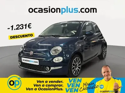Usado Fiat 500C Dolcevita 70 CV (51 kW) 2024 Azul Descapotable