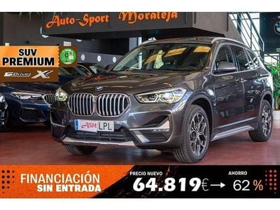 Usado BMW X1 Sport Line 150 CV (110 kW) 2021 Gris SUV