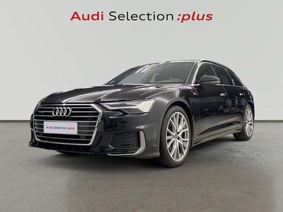 Usado Audi A6 S-Line 245 CV (180 kW) 2021 Negro Familiar