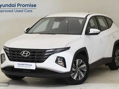 Atlas white Usado 2024 Hyundai Tucson SUV | 24.200 € (Precio justo)