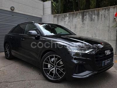 Usado Audi Q8 S-Line 381 CV (280 kW) 2021 Negro SUV