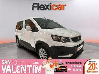 Usado Peugeot Rifter Active 100 CV (73 kW) 2021 Blanco Monovolumen