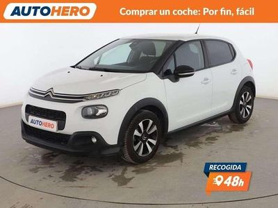Usado Citroën C3 Feel 82 CV (60 kW) 2018 Blanco Utilitario