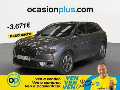 Usado DS Automobiles DS7 Crossback Bastille 131 CV (96 kW) 2021 Gris / plata SUV