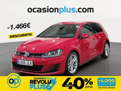 Usado VW Golf VII GTD 184 CV (135 kW) 2016 Rojo