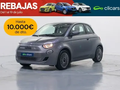 Usado Fiat 500e Icon 86 kW (118 CV) 2022 Gris Berlina