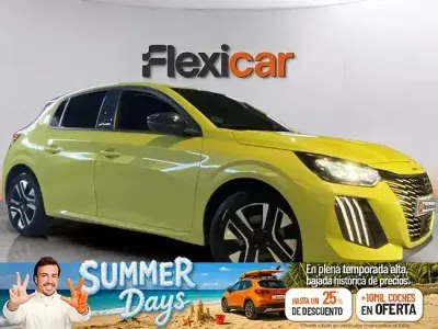 Usado Peugeot 208 Allure 110 CV (80 kW) 2025 Amarillo Utilitario