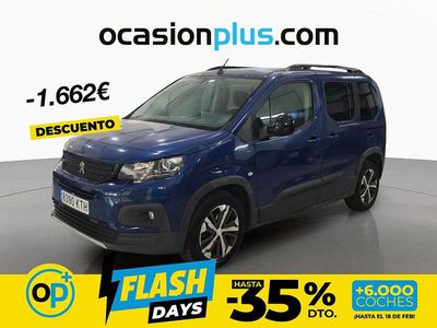 Azul Usado 2019 Peugeot Rifter GT-line Monovolumen | 18.290 € (Precio justo)