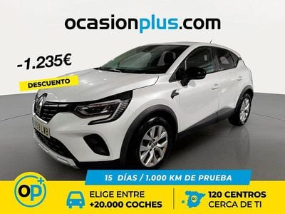 Blanco Usado 2022 Renault Captur Intens SUV | 12.990 € (Precio justo)