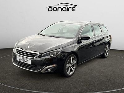 Usado Peugeot 308 SW GT-line 130 CV (95 kW) 2016 Negro Familiar