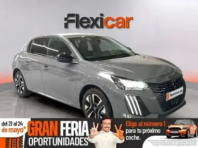 Begagnad Peugeot 208 Allure 100 HK (73 kW) 2025 Grå Halvkombi