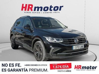 Usado VW Tiguan Life 150 CV (110 kW) 2021 Negro SUV