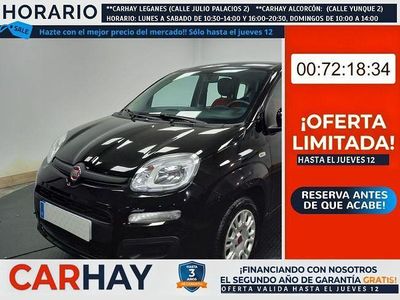 Usado Fiat Panda Lounge 69 CV (50 kW) 2019 Negro Berlina
