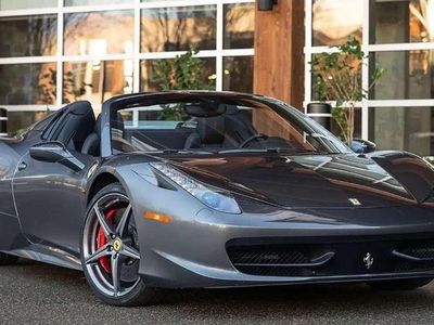 Gris Usado 2013 Ferrari 458 Descapotable | 235.900 €