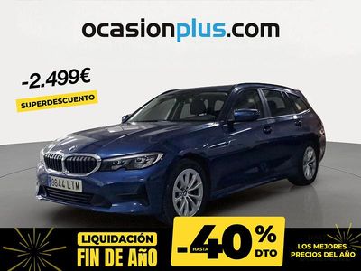 Azul Usado 2021 BMW 318 Familiar | 21.990 € (Precio justo)