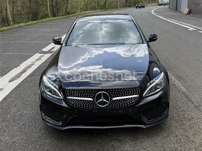 Usado Mercedes C200 AMG 136 CV (100 kW) 2017 Negro Berlina