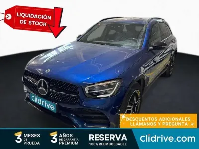 Usado Mercedes GLC220 170 CV (125 kW) 2020 Azul SUV