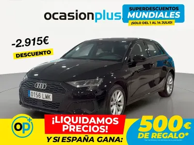 Usado Audi Q3 150 CV (110 kW) 2021 Negro SUV