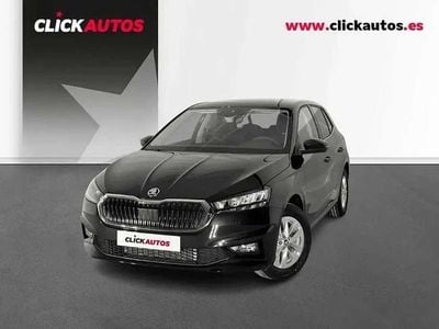 Usado Skoda Fabia Selection 116 CV (85 kW) 2025 Negro Utilitario