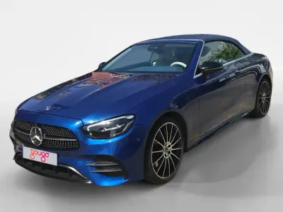 Usado Mercedes E400 AMG 330 CV (242 kW) 2023 Azul Descapotable