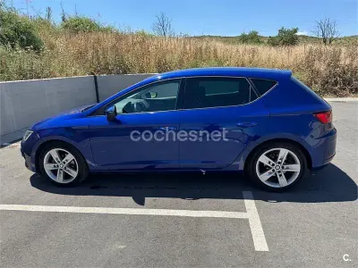 Usado Seat Leon FR 150 CV (110 kW) 2017 Azul Berlina
