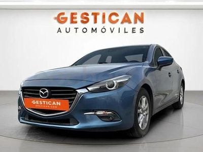Usado Mazda 3 120 CV (88 kW) 2018 Azul Berlina