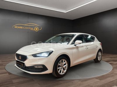 Usado Seat Leon Style 115 CV (84 kW) 2020 Blanco Berlina