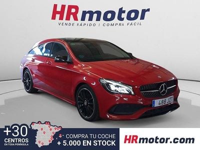 Rojo Usado 2017 Mercedes CLA200 Shooting Brake AMG line Familiar | 19.390 € (Precio justo)