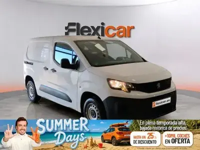 Usado Peugeot Partner S 102 CV (75 kW) 2021 Blanco Monovolumen