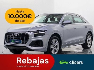 Gris Usado 2021 Audi Q8 SUV | 59.390 € (Precio justo)