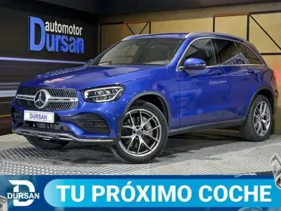 Usado Mercedes GLC300 324 CV (238 kW) 2022 Azul SUV