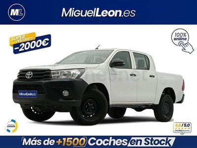 Usado Toyota HiLux 150 CV (110 kW) 2019 Blanco Recogida